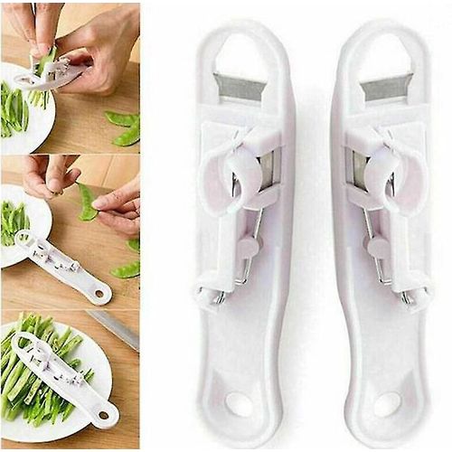 Franais Peeler Bean Slicer Cutter Shredder Runner Green Remover Stringer