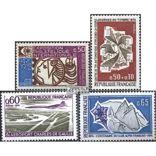 France 1863,1865,1866,1868 (Complte Edition) Neuf Avec Gomme Originale 1974 Philatlie, Zrich, Alpenverein