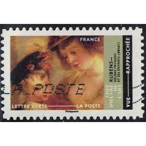 France 2022 Oblitr Used Pierre Paul Rubens Hlne Froment Et Ses Enfants Vue Rapproche Y&t Fr 2198 Su