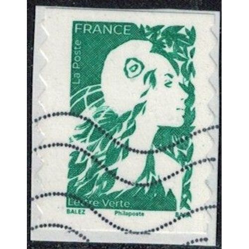 France 2023 Oblitr Used Marianne De L'avenir Autoadhsif Sur Fragment Su