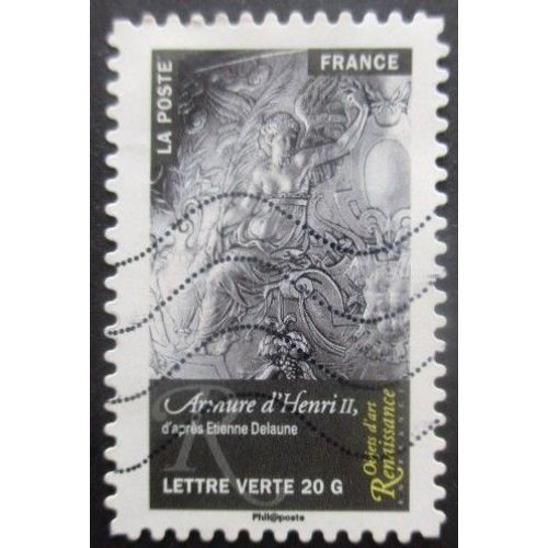 France Autoadhsif N1011 Objet D'Art Oblitr