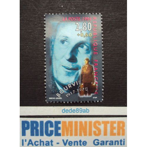 France..Bourvil..2.80f+0.60 Au Profit De La Croix Rouge.