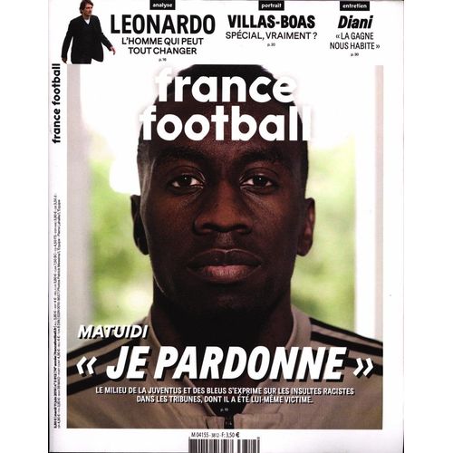 France Football 3812 : Matuidi, Je Pardonne