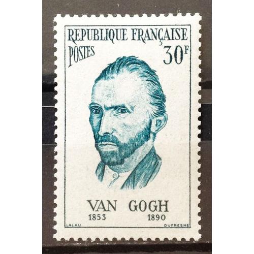 France - Personnages Etrangers - Vincent Van Gogh (Peintre Nerlandais) 30f (Trs Joli N 1087) Neuf* - Cote 4,00€ - Anne 1956 - N17229