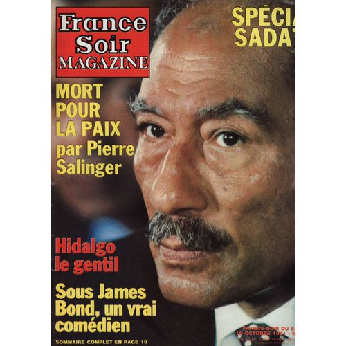 France Soir Magazine / 10-10-1981 N11555 : Cerrone (2p) - Jairo (1p Pub) - Michel Hidalgo (6p)
