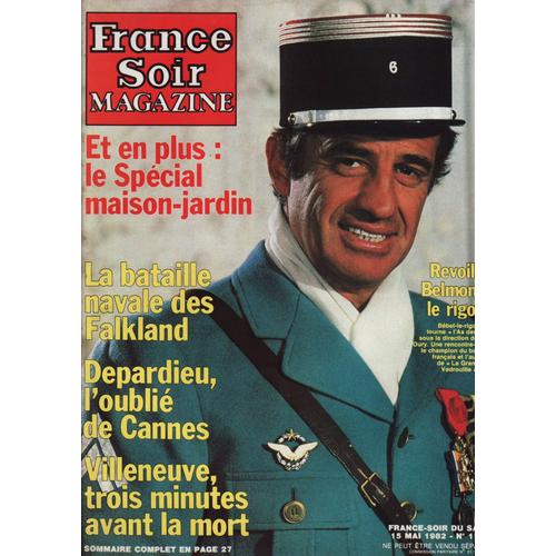 France Soir Magazine / 15-05-1982 N11740 : Jean Paul Belmondo (6p) - Jodie Foster (2p) - Dave (2p)