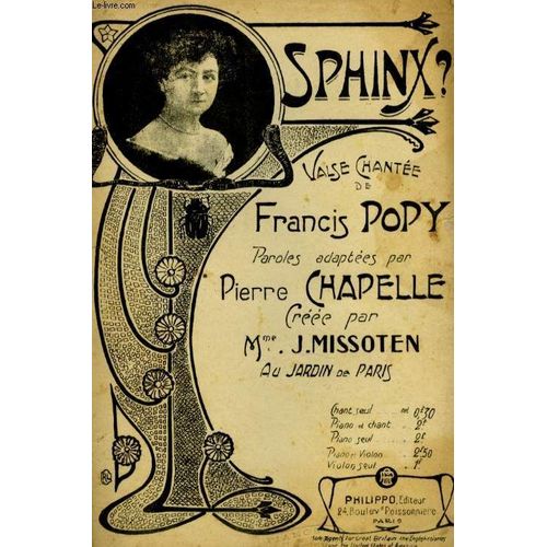 Sphinx?   de francis popy  Format Feuillet 