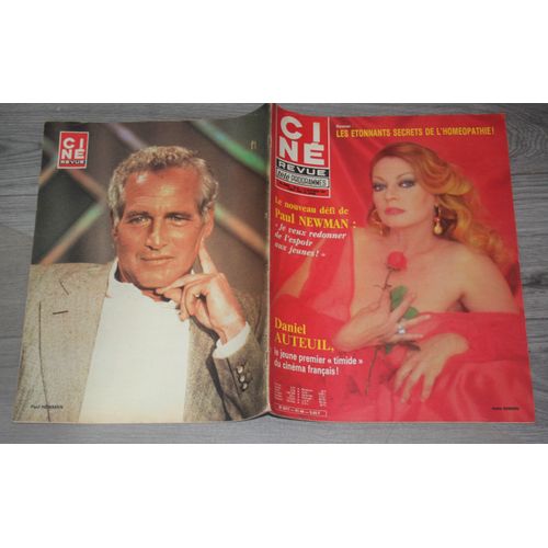 Franco Nero 2p/ Pascale Roberts 2p/ Jean Richard 2p/ Louis De Funes 1/2p/ Jeanne Moreau 1p/ Paul Newman 5.5p/ Georges Brassens 2p/ Daniel Auteuil 2p/ Anita Ekberg 4p + Poster / Charlotte Rampling 2p/