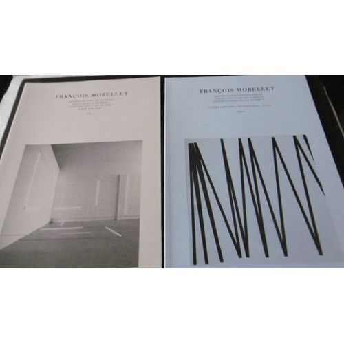 Franois Morellet - Constructions With The Numbers Pi - Senile Lines - Discours De La Mthode - 3 Tomes (70p Environ , Chq Tome) - d Chorus Verlag - 2001   