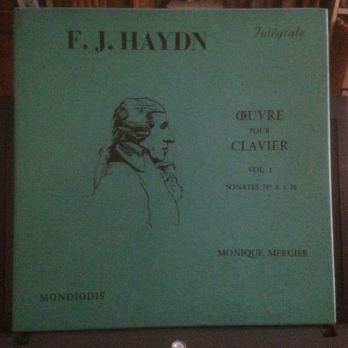 Franz Joseph Haydn: Oeuvre Pour Clavier:L'intgrale Des Sonates Pour Piano , The Complete Sonatas For Piano, Die Samtlichen Klaviersonaten, Vol.1- 2-3 - Monique Mercier, Piano