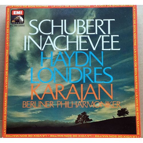 Franz Schubert / Haydn - Disque Vinyle Lp 33 Tours - Emi 069-02643 - Franz Schubert : Symphonie N8 En Si Bemol Majeur D.759 - 