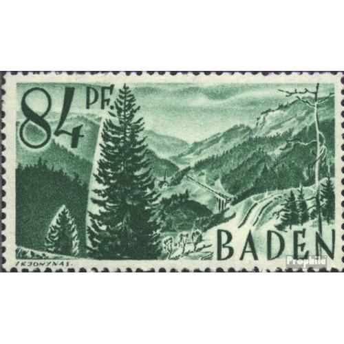 Franz. Zone-Baden 12 Oblitr 1947 Timbres
