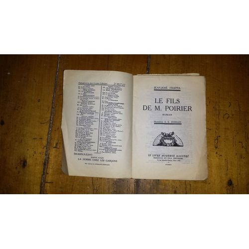 Le Fils De M. Poirier   de FRAPPA (Jean-jos)  Format Beau livre 
