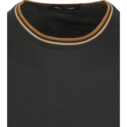 Fred Perry T-Shirt Anthracite Gris Taille S