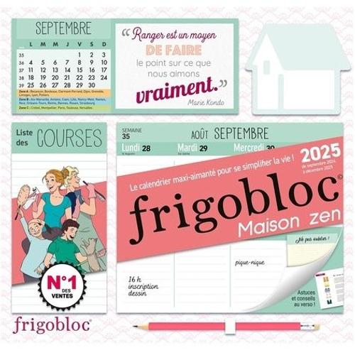 Frigobloc Maison Zen    Format Support magntique 