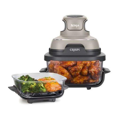 Friteuse  air portable Ninja CRISPi 4 en 1 en verre FN101EUST Pierre