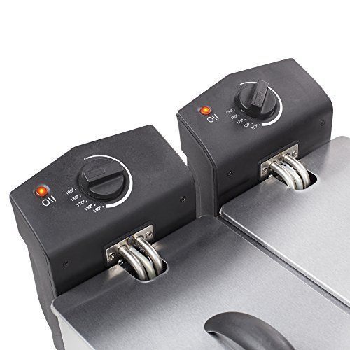 Friteuse  Double Compartiment Tristar Fr6937 6 L 3600w Blanc