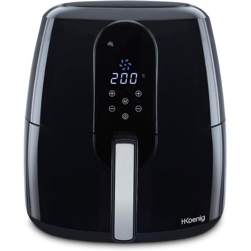 Friteuse Sans Huile Air Fryer Fry820, Capacit 5,5L, 7 Programmes De Cuisson, Temprature Rglable De 80C  200C, cran Tactile, Panier Amovible, Compatible Au Lave-Vaisselle, 1800 W