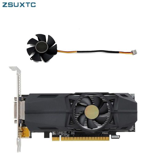 FS1250-S2053A 47mm DC12V 0.19A 3Pin GTX1050 Pour GIGABYTE GTX 1030 1050 1050Ti OC Profil Bas 750 Ti Fouling Carte Ventilateur De Refroidissement