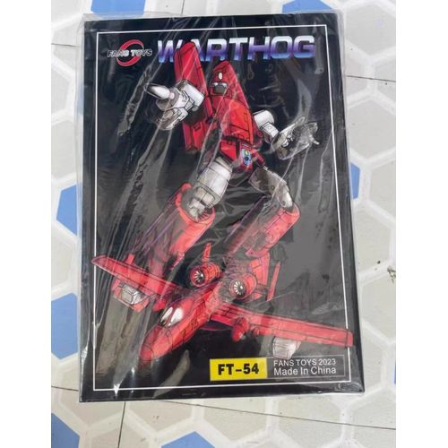 Ft-54 Avec Bote - En Stock Fanstoys Ft Ft-54 Ft54 Powerglide Warthog Mp Ratio Action Figure Figure De Robot Transformation Modle Avec Bote Avec Bote