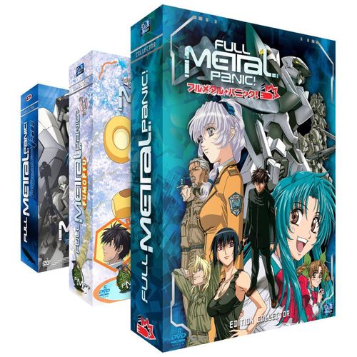 Full Metal Panic! - Intgrale De La Trilogie - Edition Collector - 3 Coffrets (16 Dvd) de Shji Gat