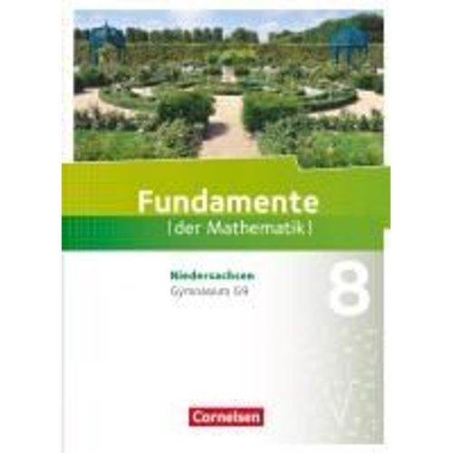 Fundamente Der Mathematik 8. Schuljahr. Schlerbuch Gymnasium Niedersachsen    Format Reli 