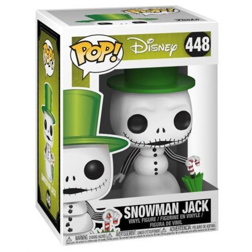 Figurine Pop - L'trange Nol De Mr Jack - Bonhomme De Neige - Funko Pop N448