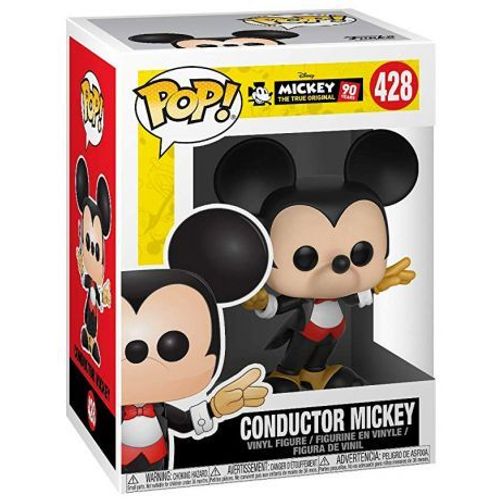 Figurine Pop - Mickey Et Ses Amis - Mickey Chef D'orchestre (90 Ans) - Funko Pop
