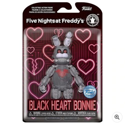 Funko Five Nights At FreddyS Black Heart Bonnie Action Figure