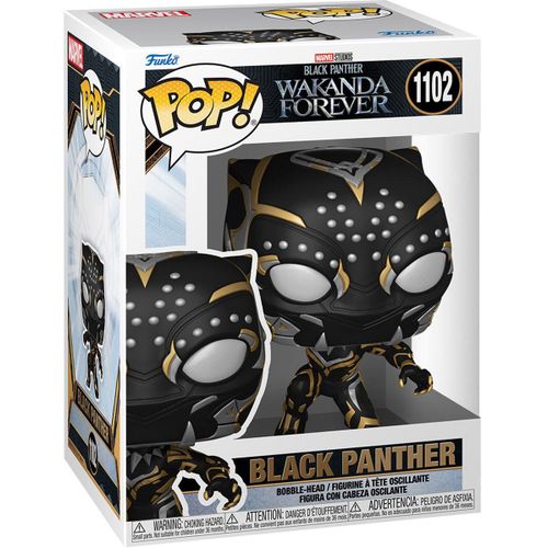 Funko Pop! Marvel: Marvel: Black Panther Wakanda Forever - Black Panther [Collectables] Vinyl Figure