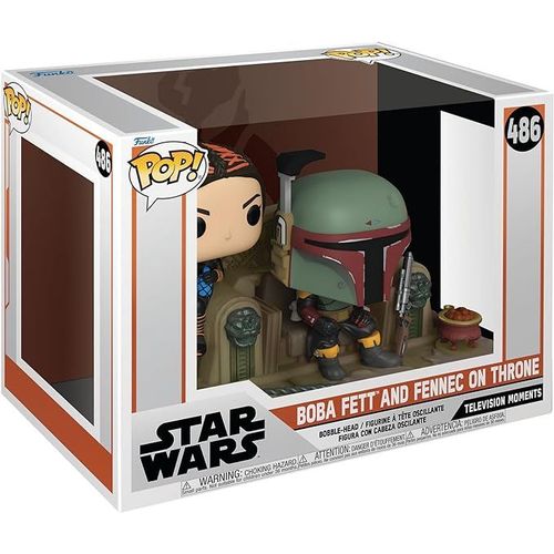 Funko Pop! Moment: Star Wars: The Mandalorian - Boba Fett & Fennec Shand - Figurine En Vinyle  Collectionner - Ide De Cadeau - Produits Officiels - Jouets Pour Les Enfants Et Adultes - Tv Fans