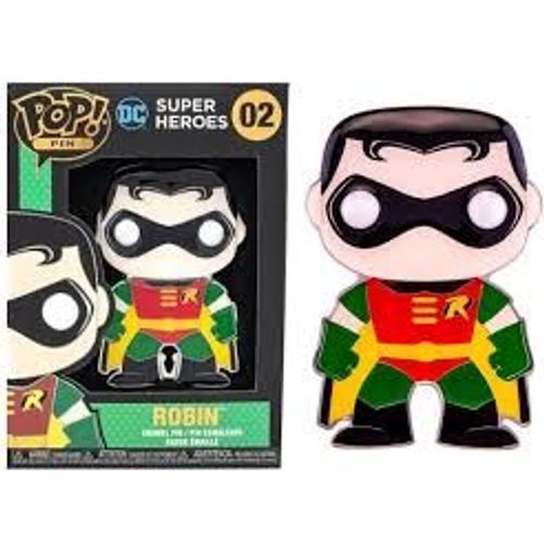 Funko Pop Pin 02 Dc Super Heroes Robin