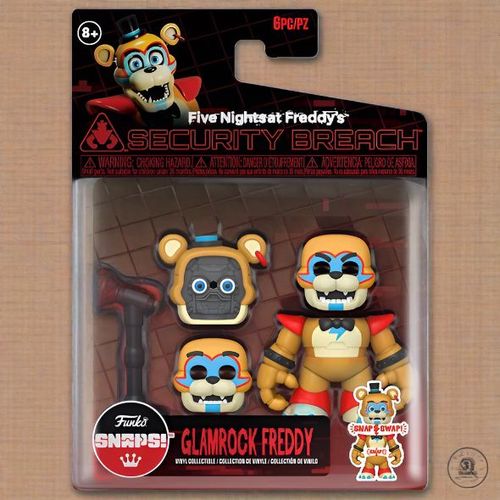 Funko Snaps! Five Nights At FreddyS: Glamrock Freddy Figure