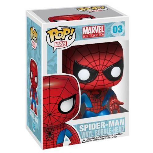 Figurine Pop - Marvel - Spider-Man Bobble Head - Funko Pop