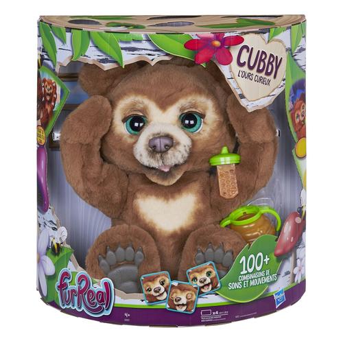 Peluche Interactive Cubby L'ours Curieux - Furreal Friends
