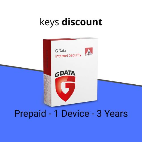 G Data Internet Security (1 Pc - 3 Ans)