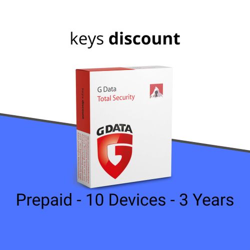 G Data Total Security (10 Appareils - 3 Ans)
