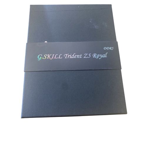 G.Skill DIMM 48 GB DDR5-8200 2x 24 Dual-Kit silber F5-8200J4052F24GX2-TR5S Trident (F5-8200J4052F24GX2-TR5S)