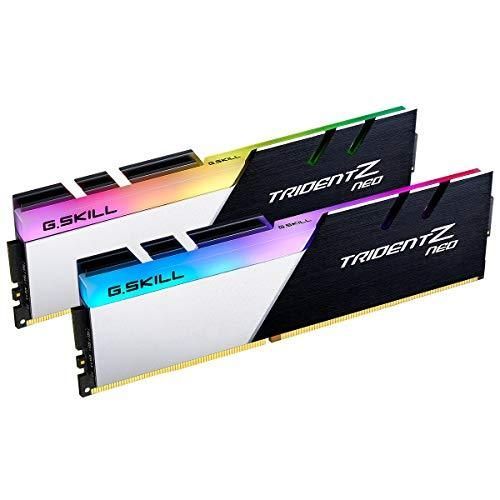 G.Skill Mmoire RAM Tident Z Neo Barrettes de mmoire RAM Total 32 Go DDR4 32 Gtzn 3200 CL16 (2 x 16 Go)