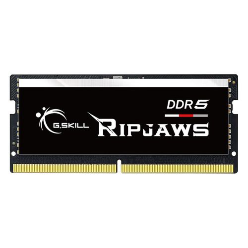 G.Skill Ripjaws (1 x 16GB, 4800 MHz, RAM DDR5, SO-DIMM), Mmoire vive, Noir
