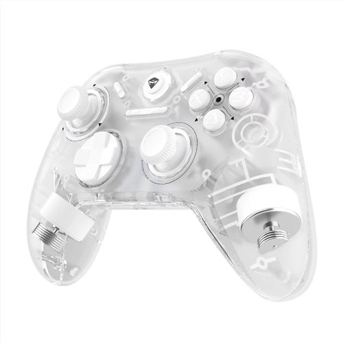 G1pro Manette De Jeu Sans Fil Joysticks Et Dclencheurs Tmr Sans Drive Taux De Rponse De 1000hz, Mode Turbo Vibration  Double Moteur Compatible Avec Pc/Switch/Ios/Android (Blanco)