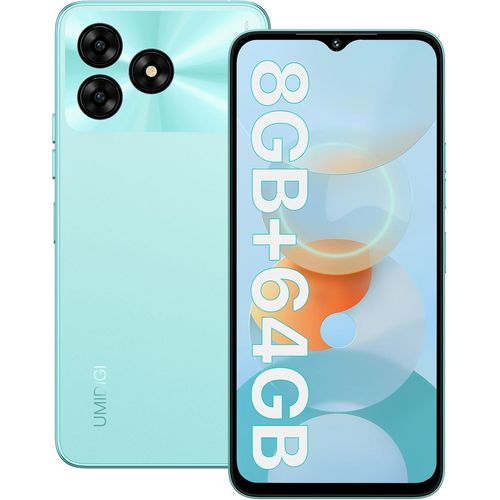 G5A Smartphone Android 13, Telephone Portable 8Go (4+4) Ram, 64Go/ Extensible 1To, 5000Mah, 6.52