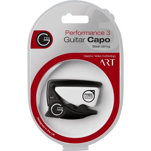 G7th C81020 - Capodastre Guitare Acoustique Ou lectrique - Noir