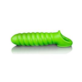 GAINE PENIS Gaine de pénis phosphorescente Swirl Glow 11 x 3cm Ouch! Glow |  Rakuten