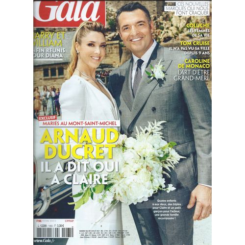 Gala 08/07/2021 Claire & Arnaud Ducret, Franck Dubosc, Caroline De Monaco, Jennifer Lopez, Lara Fabian, Benot Poelvoorde, Spice Girls, Patrick Puydebat, Suri Cruise, Coluche