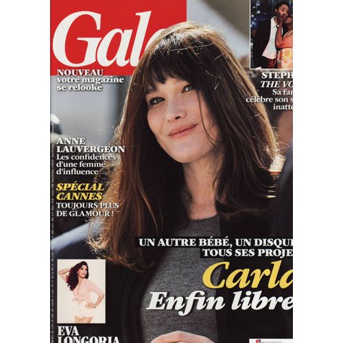Gala / 16-05-2012 N988 : Carla Bruni (4p) - Simon Baker (2p) Diane Kruger (2p) Marilyn Monroe (2p)