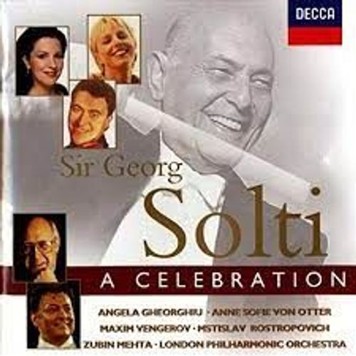 Gala Georg Solti Beethoven Egmont Mozart Laudamus Le Nozze Tchaikovsky Concerto Violon Verdi Puccini Wagner Par Anne Sofie Von Otter Maxim Vengerov Gheorghiu London Zubin Mehta Mstislav Rostropovitch - Gala Pour Sir Georg Solti Royal Albert Hall 18 Octobre 1998 Beethoven Egmont Mozart Laudamus Le Nozze Tchaikovsky Concerto Violon Verdi La Forza Puccini Gianni Schicchi Wagner Crpuscule Des Dieux