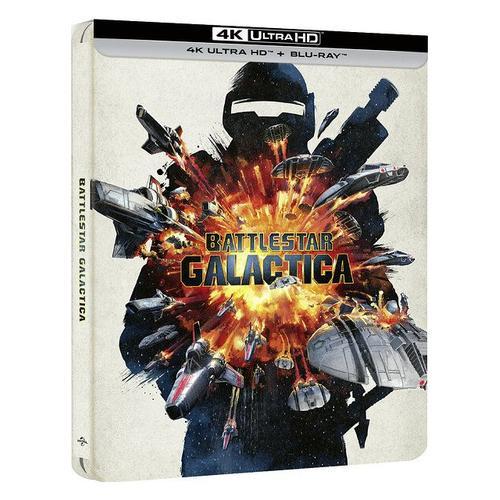 Galactica : La Bataille De L'espace - 4k Ultra Hd + Blu-Ray - dition 45e Anniversaire - Botier Steelbook de Richard Colla