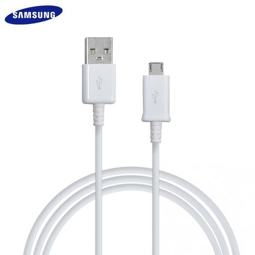 Galaxy Note 4 Cble Samsung 1,5 mtre Data USB  Micro USB ECB-DU4EWE Blanc
