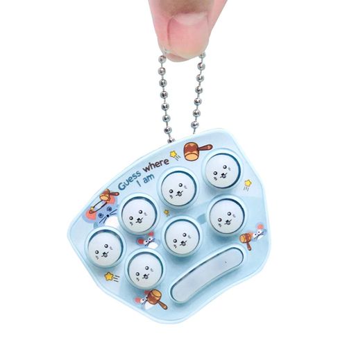 Game Console Mini Size Fall Resistant Plastic Game Machine Key Chain For Decoration